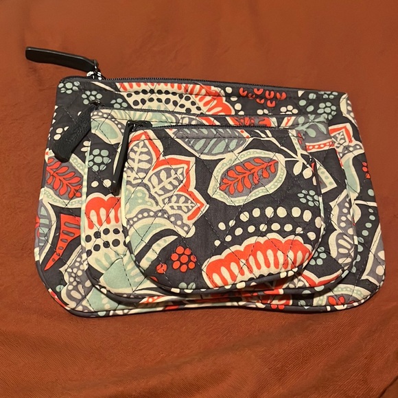 Vera Bradley Cosmetic Trio - Picture 1 of 7